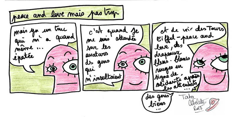 peace and love, mais pas trop